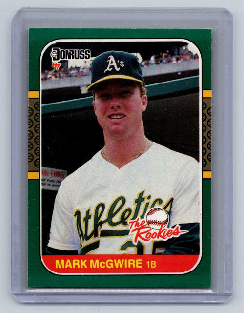 1987 Donruss The Rookies, 2 Mark McGwire, 1 Bo Jackson, 1 Greg Maddux
