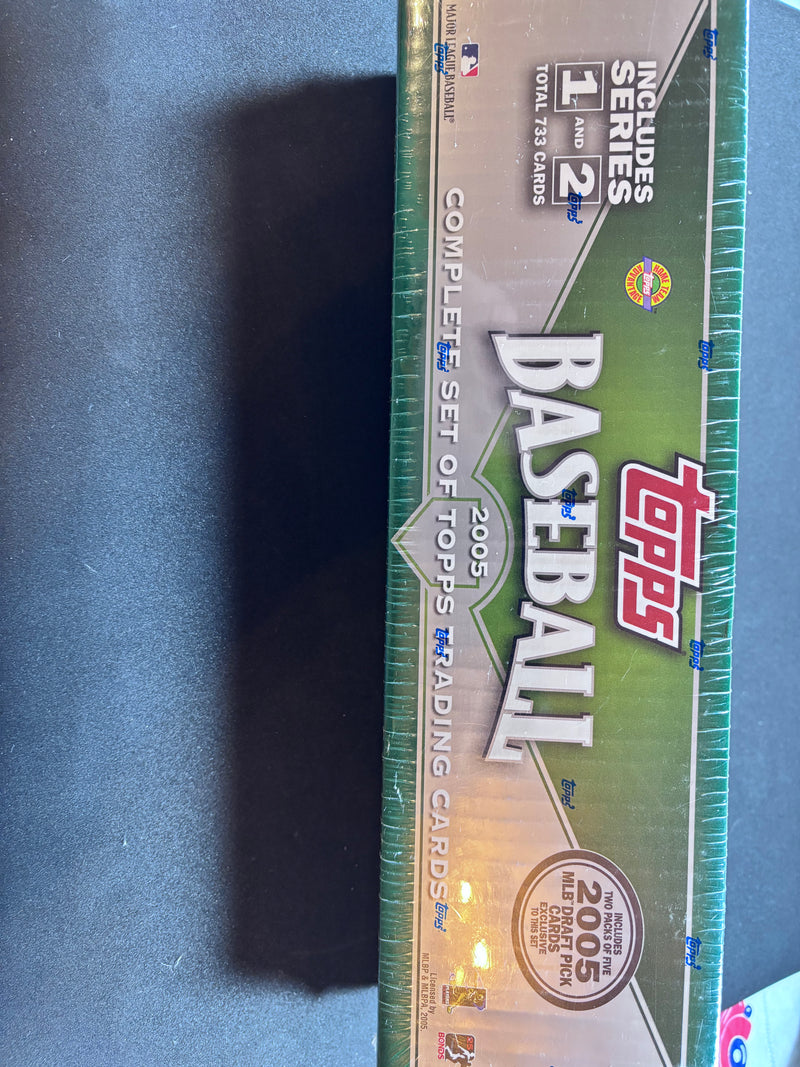 2005 Topps Factory Sealed Complete Set, 2 Packs of MLB Draft Picks