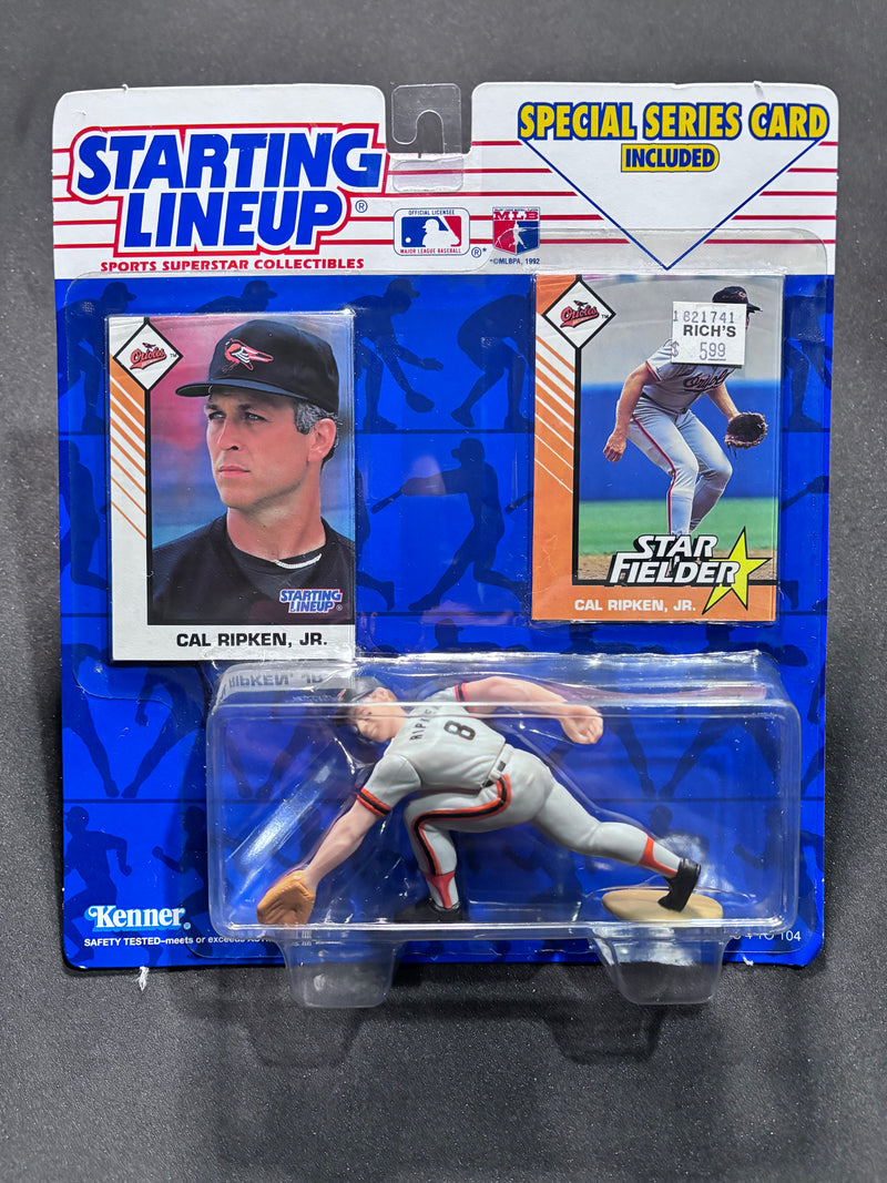 1993 Kenner Starting Lineup, Cal Ripken, Jr. Card, Action Figure and Special Series Card, Unopened