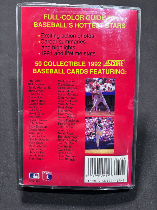 1992 Score, 50 Hottest Players, Limited Editions Super Stars Baseball Cards Collector Set, Exclusive, Sealed