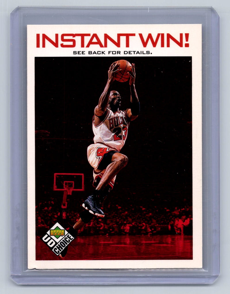 1998 Upper Deck, UD Choice, Instant Win, Michael Jordan, #IW3