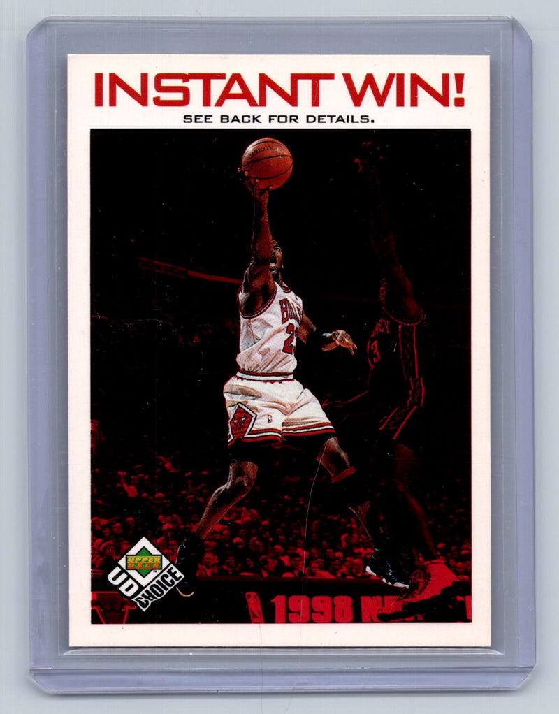 1998 Upper Deck, UD Choice, Instant Win, Michael Jordan, #IW2