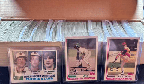 1982 Topps Baseball Complete Set