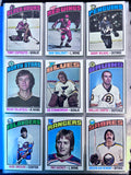 1976 Topps Hockey Complete Set, Bryan Trottier Rookie, Bobby Orr, Ken Dryden