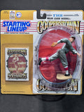 1993 Kenner Starting Lineup, Cooperstown Collection, Babe Ruth Card and Action Figure, Unopened