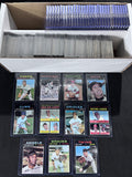 1971 Topps Partial Near Complete Set, Willie Mays, Reggie Jackson, 66 High Numbers, 578 Cards