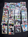 1969 through 1987 Vintage Football Cards Collection, 2-1979 Topps Partial Sets, 1-1977 Partial Set, 2,400 Cards