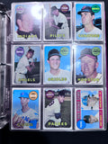 1969 Topps Partial Near Complete Set, 68 High Numbers, 645 Cards, Bob Gibson, Pete Rose, Willie Stargell, NM-M