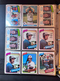 1970 to 1986, Topps, Donruss, Fleer, Rookie Players Lot, 180 Cards