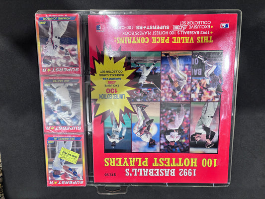 1992 Score, Limited Edition, 100 Hottest Players Set, Exclusive Superstars, Ken Griffey, Jr. and More, Unopened