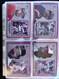 1983 Donruss Action All-Stars Baseball Complete Set, Reggie Jackson, Nolan Ryan
