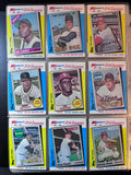 1982 Topps Kmart 20th Anniversary Complete Set, Mickey Mantle, Willie Mays