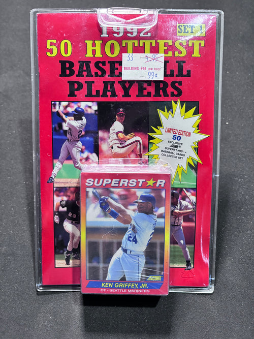 1992 Score, 50 Hottest Players, Limited Editions Super Stars Baseball Cards Collector Set, Exclusive, Sealed