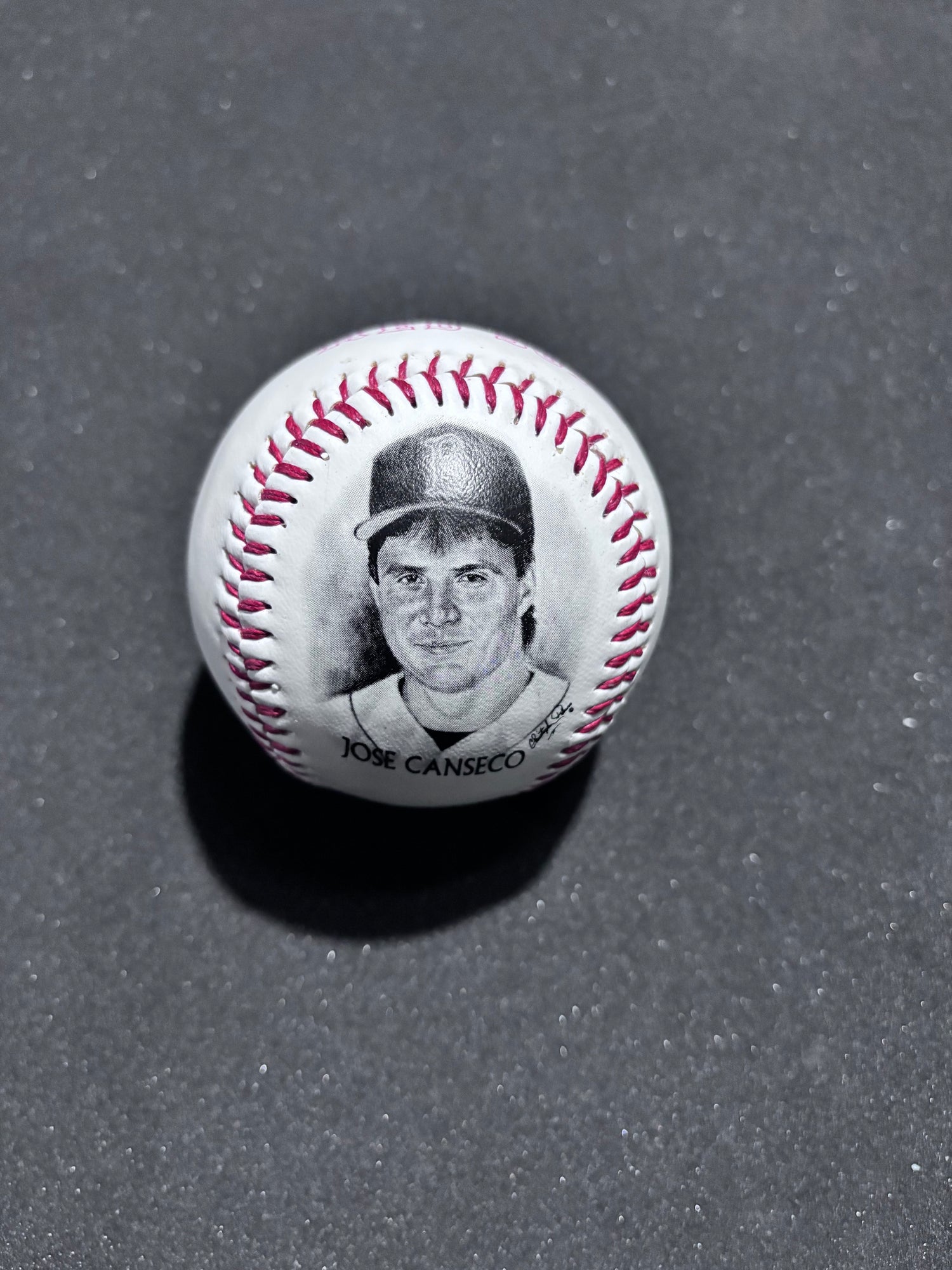 1996 Red Sox Jose Canseco Burger King Baseball