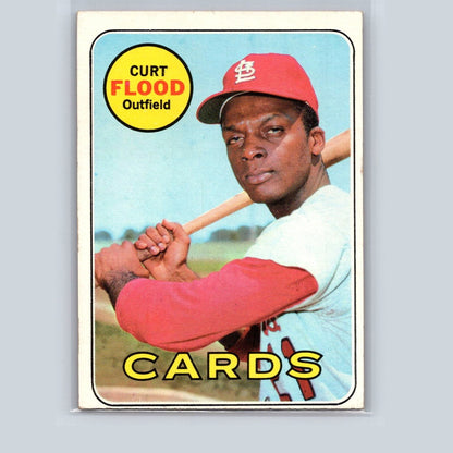 1969 Topps Curt Flood, #540