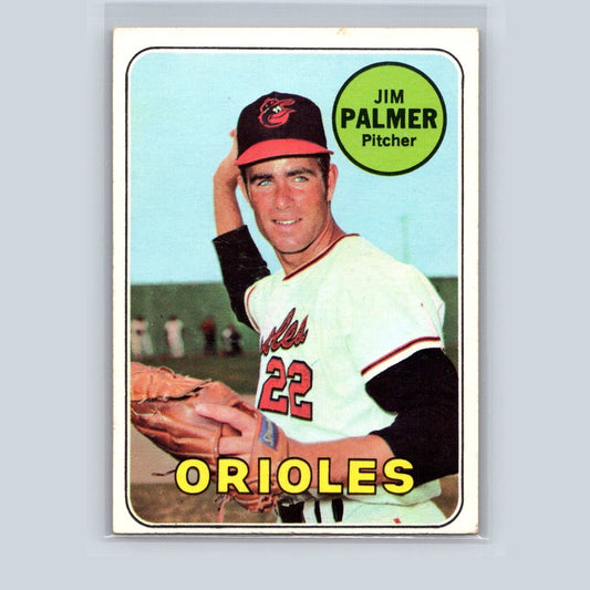 1969 Topps Jim Palmer, #573