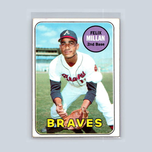 1969 Topps Felix Millan, #210