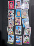 1960 through 1969 Baseball Cards Collection, 1963 Topps Partial Set, 1962 Topps Partial Set, 680 Cards