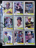 1981 Topps, 1981 Fleer, 1982 Fleer, 1982 Donruss, 1984 Topps, 1993 Topps, All Complete Sets in Binders