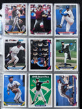 1981 Topps, 1981 Fleer, 1982 Fleer, 1982 Donruss, 1984 Topps, 1993 Topps, All Complete Sets in Binders