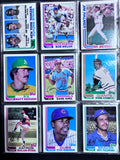 1982 Topps Baseball Complete Set, Cal Ripken Jr. Rookie Card, Nolan Ryan