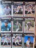 1986 Topps Complete Set, Nolan Ryan, Pete Rose, Rickey Henderson