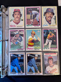 1970 to 1986, Topps, Donruss, Fleer, Rookie Players Lot, 180 Cards