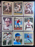 1986 Topps All-Star Set Collector's Edition Complete Set, Cal Ripken, Nolan Ryan