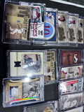 Vintage and Modern Vintage Lot, 1968 Topps to 2000s, Patches, Numbered, Autographs, Mantle, Clemente, Mayes, 216 Cards