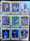 1987 Fleer Award Winner Complete Set, Roger Clemens, Tony Gwynn, Cal Ripken. Jr.