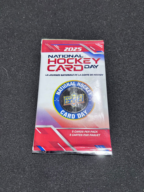 2025 Upper Deck National Hockey Card Day, 5 Cards per Pack