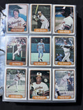 1981 Topps, 1981 Fleer, 1982 Fleer, 1982 Donruss, 1984 Topps, 1993 Topps, All Complete Sets in Binders