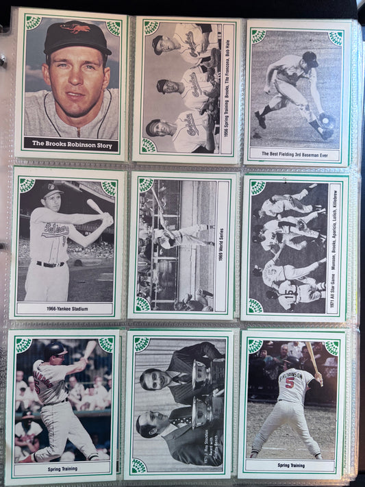 1983 ASA Brooks Robinson Story Complete Set
