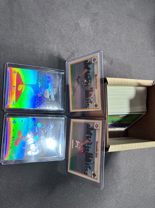 1990 Upper Deck Looney Tunes Card Lot, 108 Cards and 2 Hologram Cards