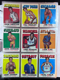 1971 Topps Basketball Complete Set, Lew Alcindor, Wilt Chamberlain, Pete Maravich