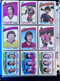 1976 Topps Hockey Complete Set, Bryan Trottier Rookie, Bobby Orr, Ken Dryden
