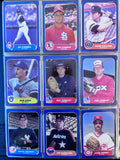 1986 Fleer Update Complete Set, Barry Bonds Rookie, Jose Canseco, Will Clark