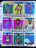 1971 Topps Basketball Complete Set, Lew Alcindor, Wilt Chamberlain, Pete Maravich