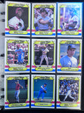 1987 Fleer Award Winner Complete Set, Roger Clemens, Tony Gwynn, Cal Ripken. Jr.