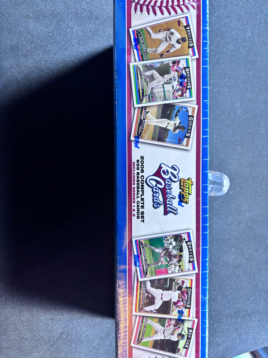 2006 Topps Baseball Factory Sealed Set, Includes 5 Exclusive Rookie Cards