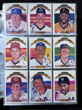 1981 Topps, 1981 Fleer, 1982 Fleer, 1982 Donruss, 1984 Topps, 1993 Topps, All Complete Sets in Binders