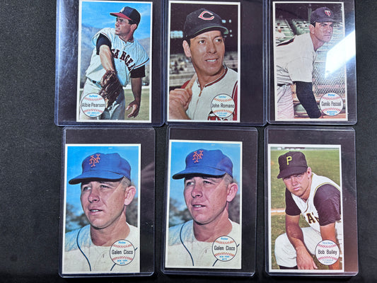 1964 Topps Giants Partial Set, Includes 32 Cards, Jim Bunning, Bill Skowron, Galen Cisco