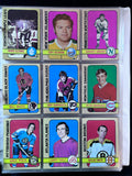 1972 Topps Hockey Complete Set, Phil Esposito, Bobby Orr, Ken Dryden