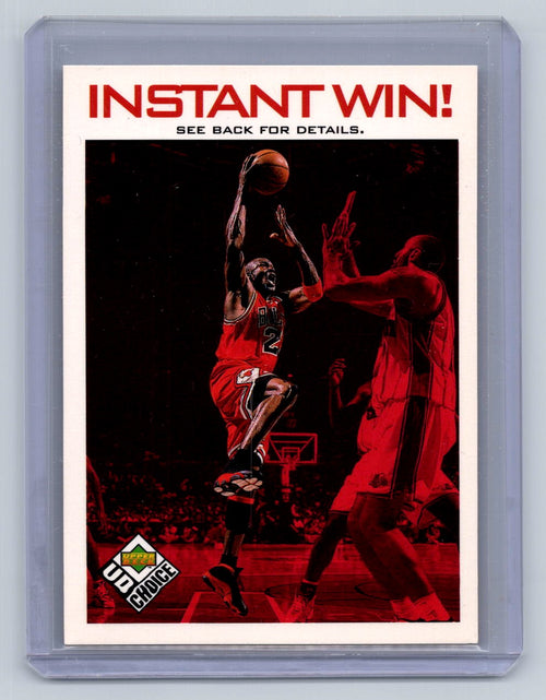 1998 Upper Deck, UD Choice, Instant Win, Michael Jordan, IW5