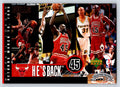 1995 Upper Deck Collector's Edition Jumbo Cards Lot, Michael Jordan, Bulls, He's Back, 3 Card
