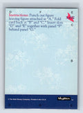 1995 SkyBox Walt Disney Cinderella Pop Ups Activity Card Set, 12 Cards