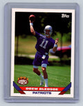 1993 Drew Bledsoe Player Lot of 16 Cards, Near Mint