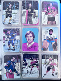 1976 Topps Glossy Insert Complete Set, Bobby Orr, Ken Dryden, Tony Esposito, 22 Cards