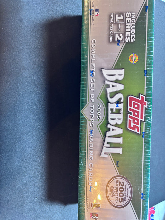2005 Topps Factory Sealed Complete Set, 2 Packs of MLB Draft Picks