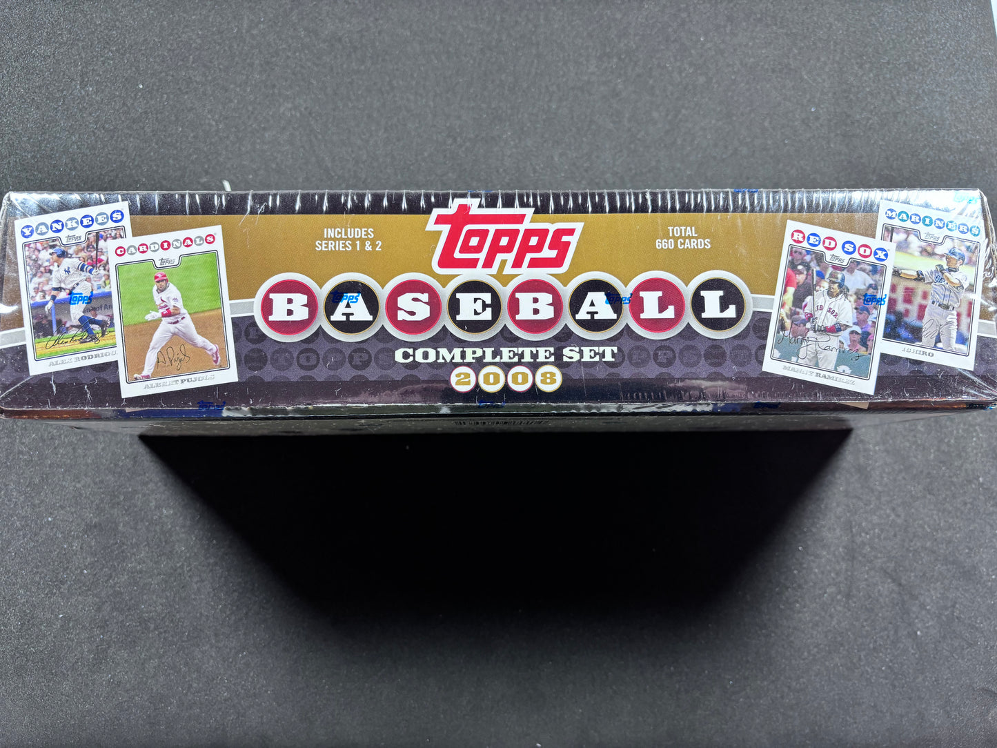 2008 Topps Factory Sealed Baseball Complete Set